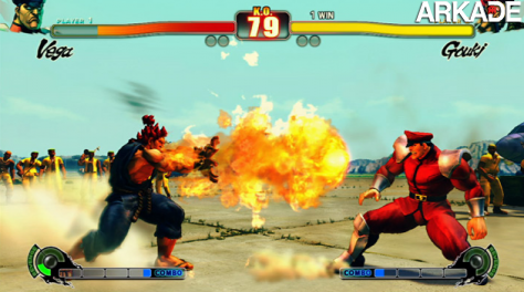 street fighter IV akuma vs bison
