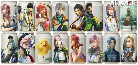 Square Enix lança bebida inspirada em Final Fantasy XIII