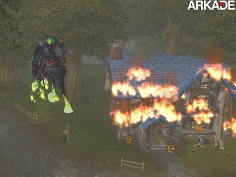 halloween WoW Cavaleiro sem Cabeça