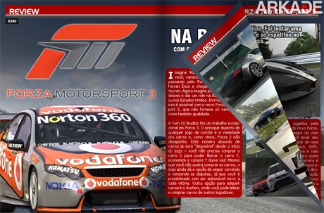 Review de Forza 3  -  velocidade e gráficos lindos no Xbox 360 