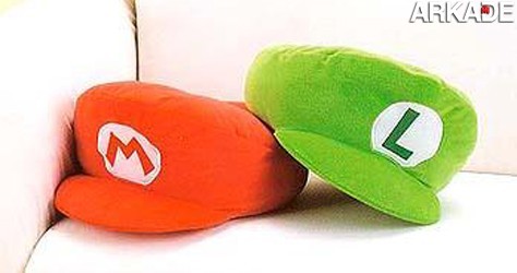 mario_luigi_hat_cushion_shop mario_luigi_hat_cushion_shop