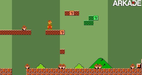 Jogo em flash mistura Super Mario Bros. com Tetris
