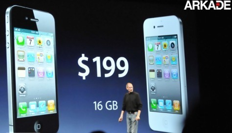 iPhone 4 é revelado oficialmente por Steve Jobs