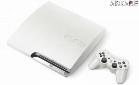 Novo PS3 virá na cor branca e com HDD de 320Gb