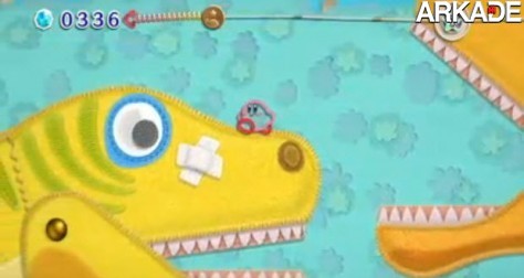 TGS: Kirby's Epic Yarn, exclusivo para Wii, ganha um novo trailer
