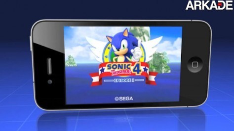 Veja como será Sonic The Hedgehog 4 no iPhone
