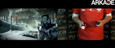 Saiba como será jogar Killzone 3 com o PlayStation Move