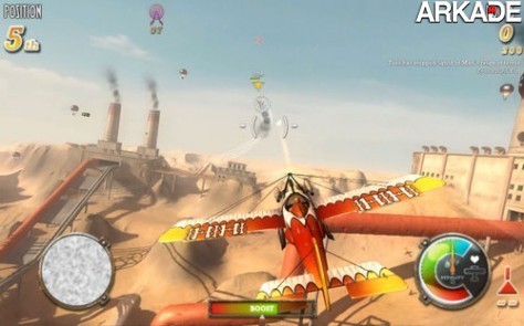 DogFighter (PC) mistura aviões, Mario Kart e Team Fortress 2
