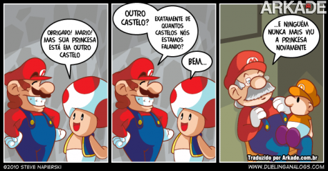Tirinha: as historinhas infantis do Vovô Mario