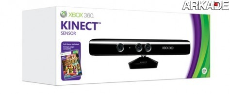 Kinect chegará no Brasil por 599 reais, Live brasileira sai dia 10
