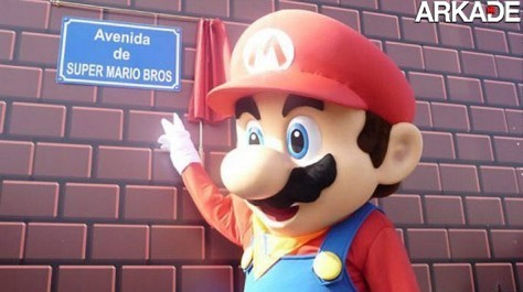 Super Mario Bros. vira nome de avenida em Zaragoza, na Espanha