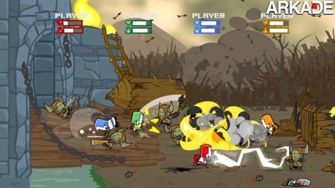 Castle Crashers mistura beatem ups, RPGs e humor reviews Castle Crashers mistura beatem ups, RPGs e humor