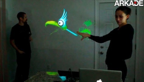 Microsoft Kinect é usado para show de fantoches digitais
