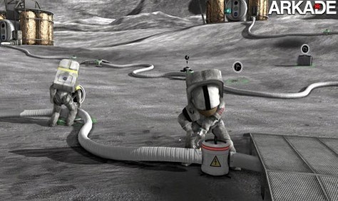 Jogo grátis feito pela NASA simula o dia-a-dia de astronautas na Lua