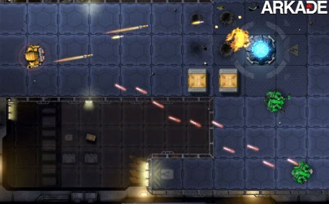 Jogos em Flash - Conserte uma nave espacial em Robokill