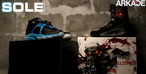 Nike e Sony criam tênis especiais baseados no Move e em Killzone 3