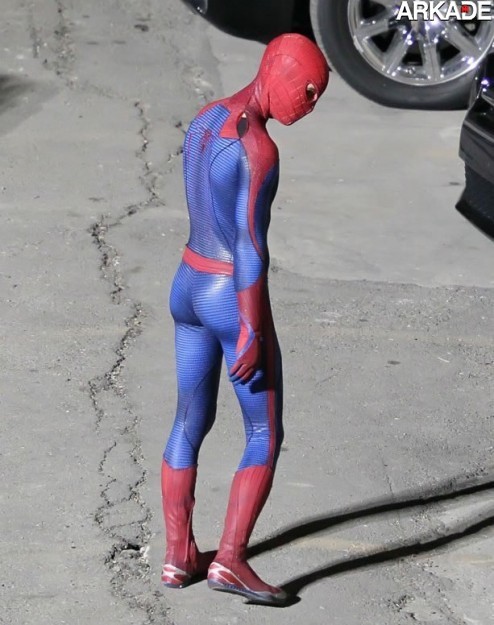 Veja fotos inéditas das filmagens do novo filme do Homem-Aranha