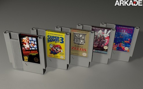 classicos Transforme seu cartucho velho do NES em.. um NES!