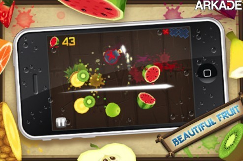 Fruit Ninja, jogo para celulares, ultrapassa 20 milhões de downloads