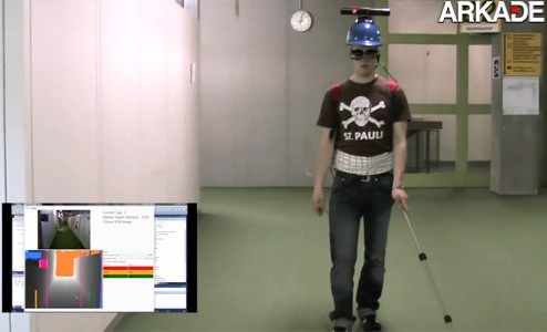 Hack do Kinect poderá ajudar deficientes visuais
