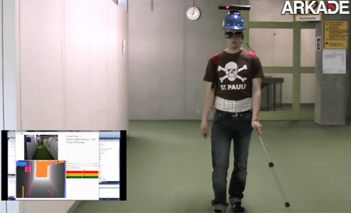 Hack do Kinect poderá ajudar deficientes visuais noticias Hack do Kinect poderá ajudar deficientes visuais