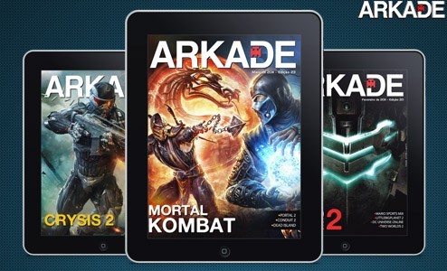 Revista Arkade - agora oficialmente para iPad na App Store Brasil!
