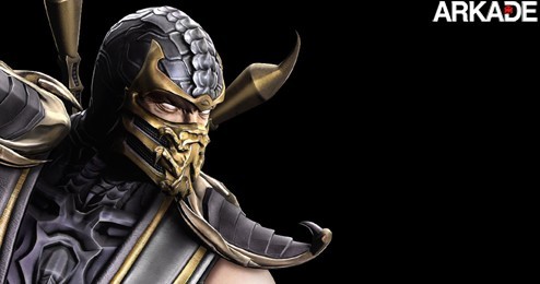 Combos destruidores do ninja Scorpion no novo Mortal Kombat