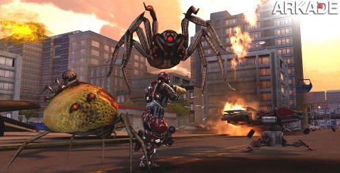 Earth Defense Force Insect Armageddon: lute contra insetos gigantes