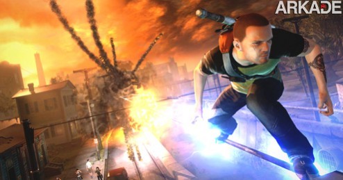 InFamous 2 (PS3) Review: com grandes poderes, vêm grandes games - Arkade |  Arkade