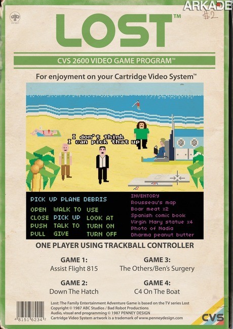 E se os grandes filmes atuais ganhassem games versão Atari?