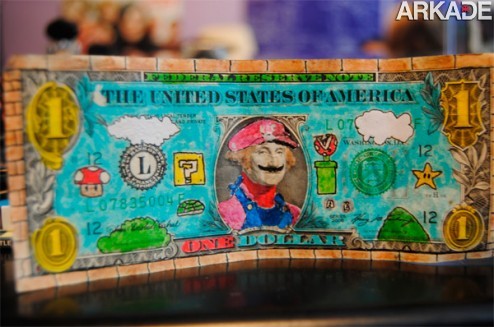 "Mod" em nota de dólar transforma presidente dos EUA em Super Mario!
