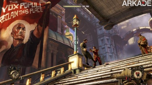 Bioshock Infinite (PC, PS3, X360) Preview: uma utopia ideológica flutuante