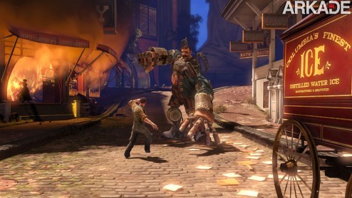 Bioshock Infinite (PC, PS3, X360) Preview: uma utopia ideológica flutuante