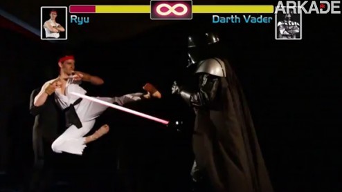 Ryu vs. Darth Vader: criativo vídeo mostra esta batalha épica!