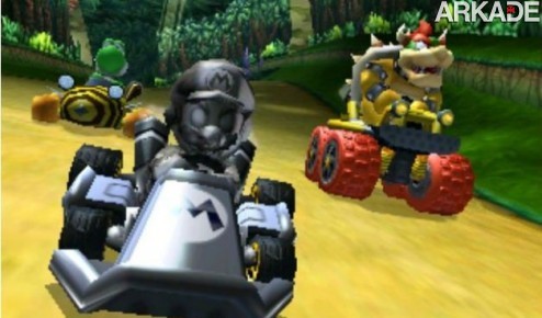 Trailer de Mario Kart 7 mostra novas pistas, personagens e armas