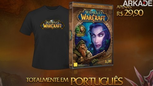 World of Warcraft: pré-venda brasileira tem camiseta exclusiva