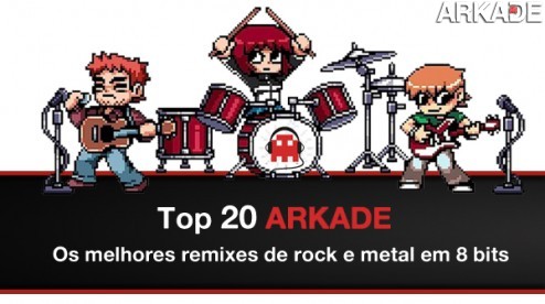Top 20 Arkade - Os melhores remixes de rock e metal em 8 bits