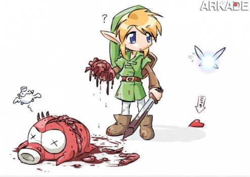 The Legend of Zelda seria pertubador se fosse um game realista