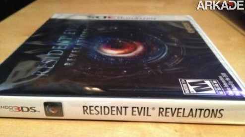 Há algo errado na capa de Resident Evil: Revelations