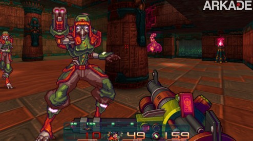 Retro Blazer: um FPS indie inspirado em clássicos como Doom 