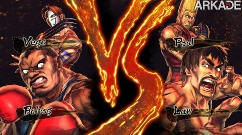 Street Fighter X Tekken: trailer confirma Vega, Balrog, Paul, Law e mais!