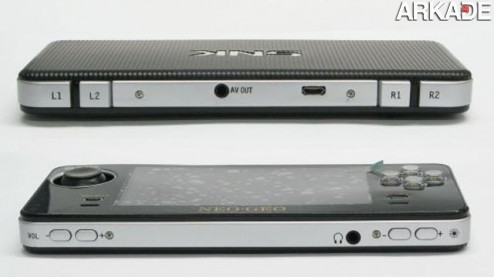 A volta do Neo-Geo: vazam imagens de um novo portátil da SNK
