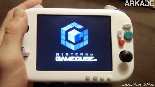 Envision: um GameCube portátil que roda jogos direto do cartão SD