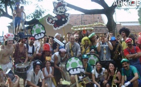 Carnaval gamer: conheça o bloco de rua do Super Mario!