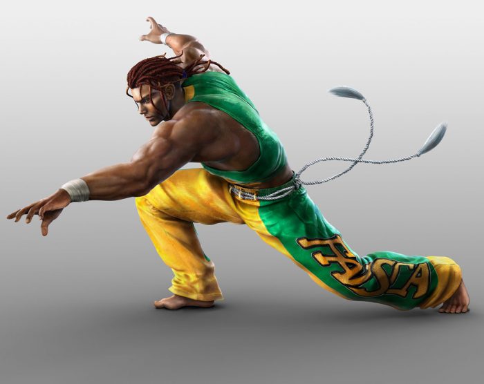 Personagem - Eddy Gordo, o capoeirista brasileiro de Tekken - Arkade