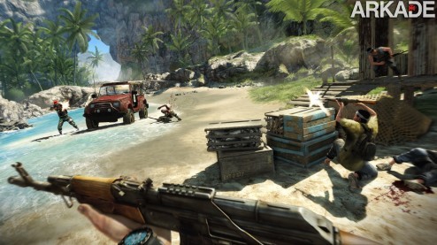 Far Cry 3: alucinógenos e tiroteios em vídeo de 5 minutos de gameplay