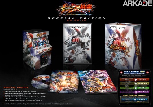 Street Fighter X Tekken: trailer musical, edição de colecionador e mais