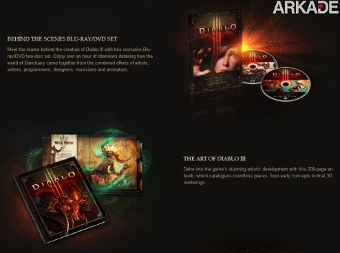 Blizzard mostra a bela edição de colecionador de Diablo III
