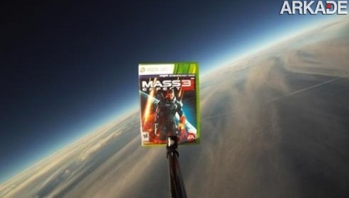 Electronic Arts manda Mass Effect 3 para o espaço. Literalmente!