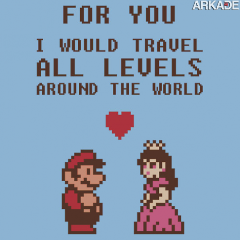 Arkade apresenta: os melhores cartões românticos gamers